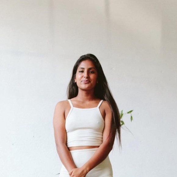 Arq Other - Arq Cropped Bralette in Cotton.